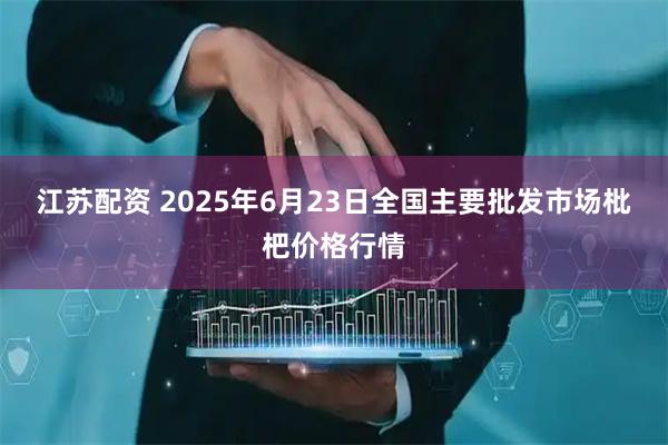 江苏配资 2025年6月23日全国主要批发市场枇杷价格行情